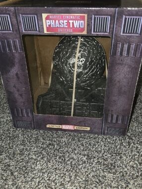 Marvel Phase Two Display Box in Dark Gray and Red Accents